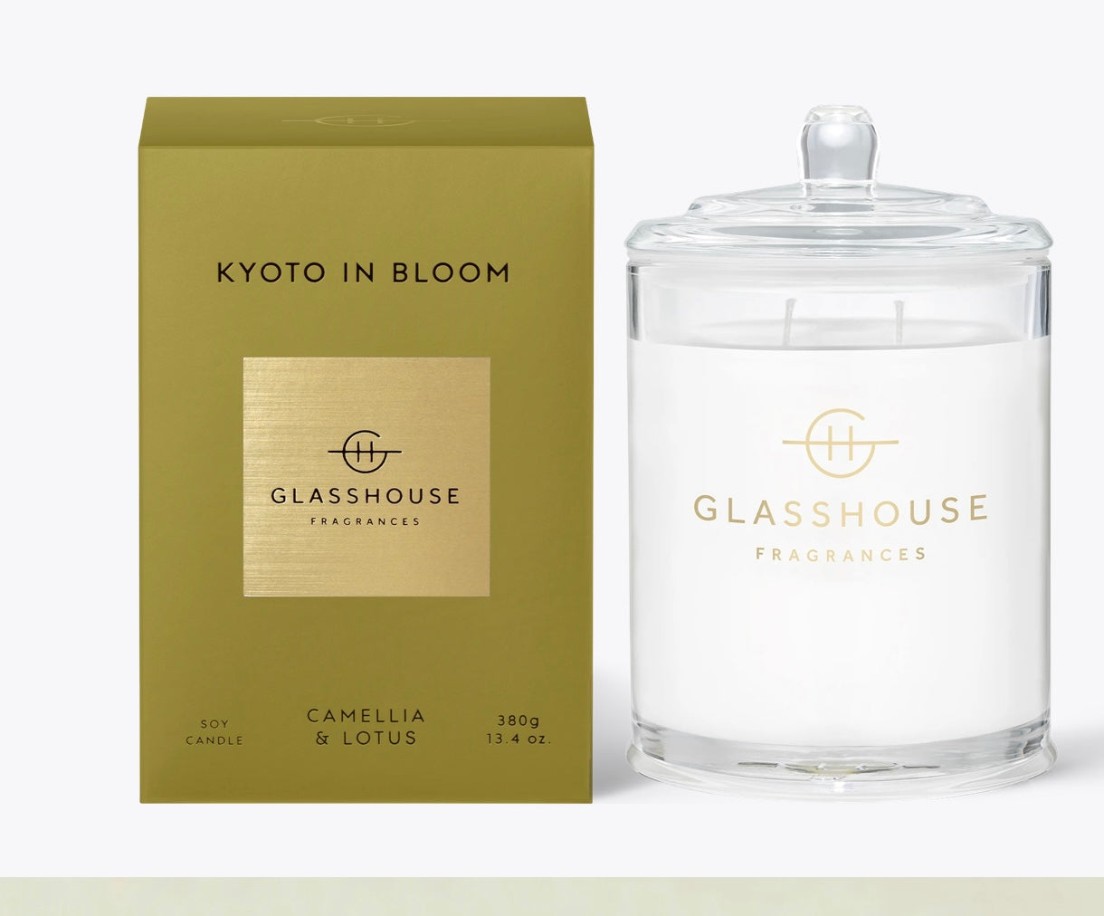 Glasshouse Kyoto 380g Soy wax candle Re'lish Home & Living