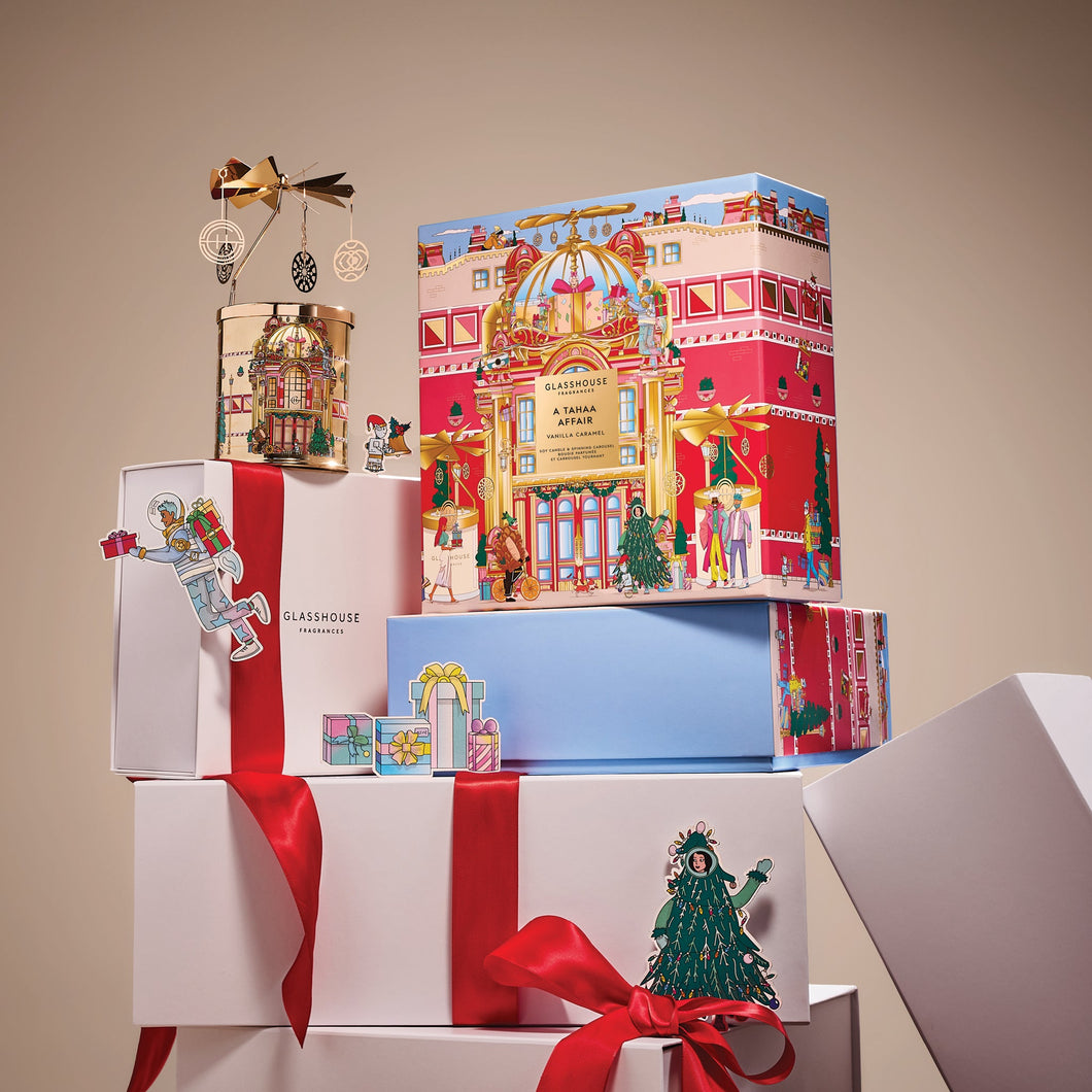 Glasshouse Spinning Carousel