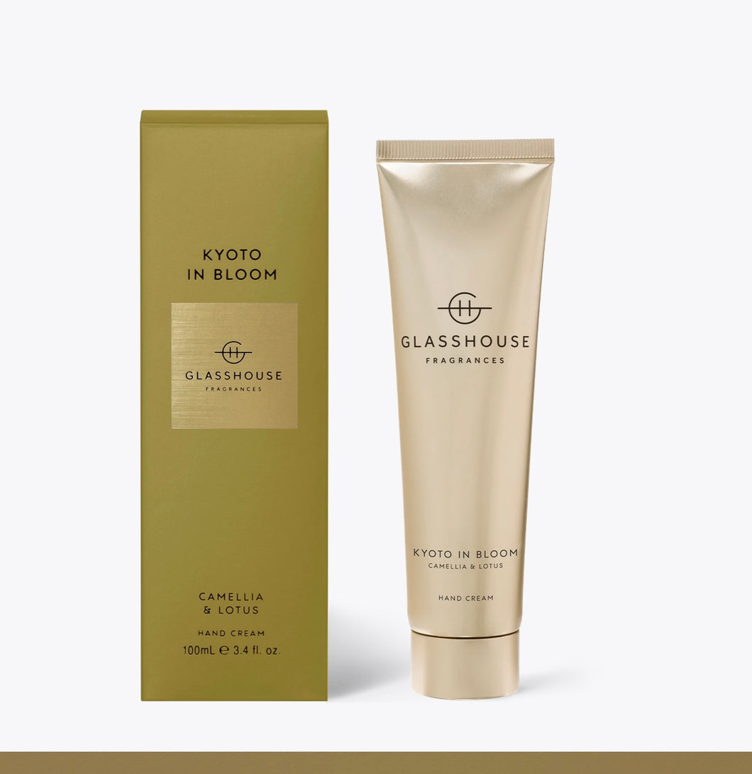 Glasshouse Hand Cream Kyoto In Bloom