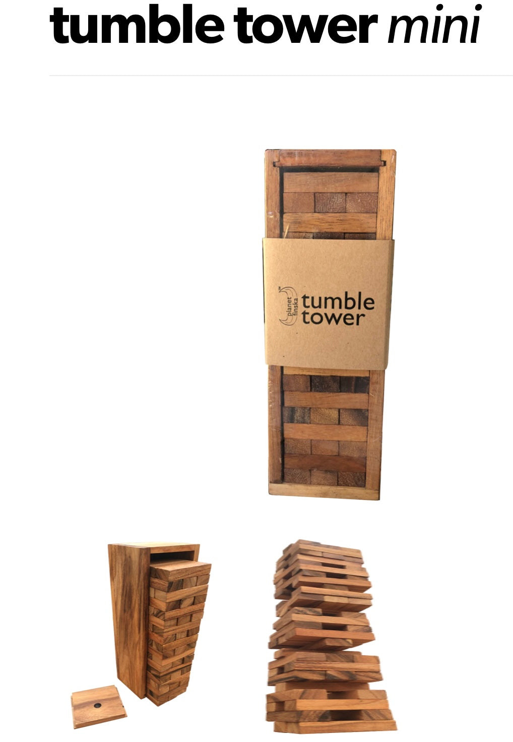 Planet Finska. Tumble Tower MINI