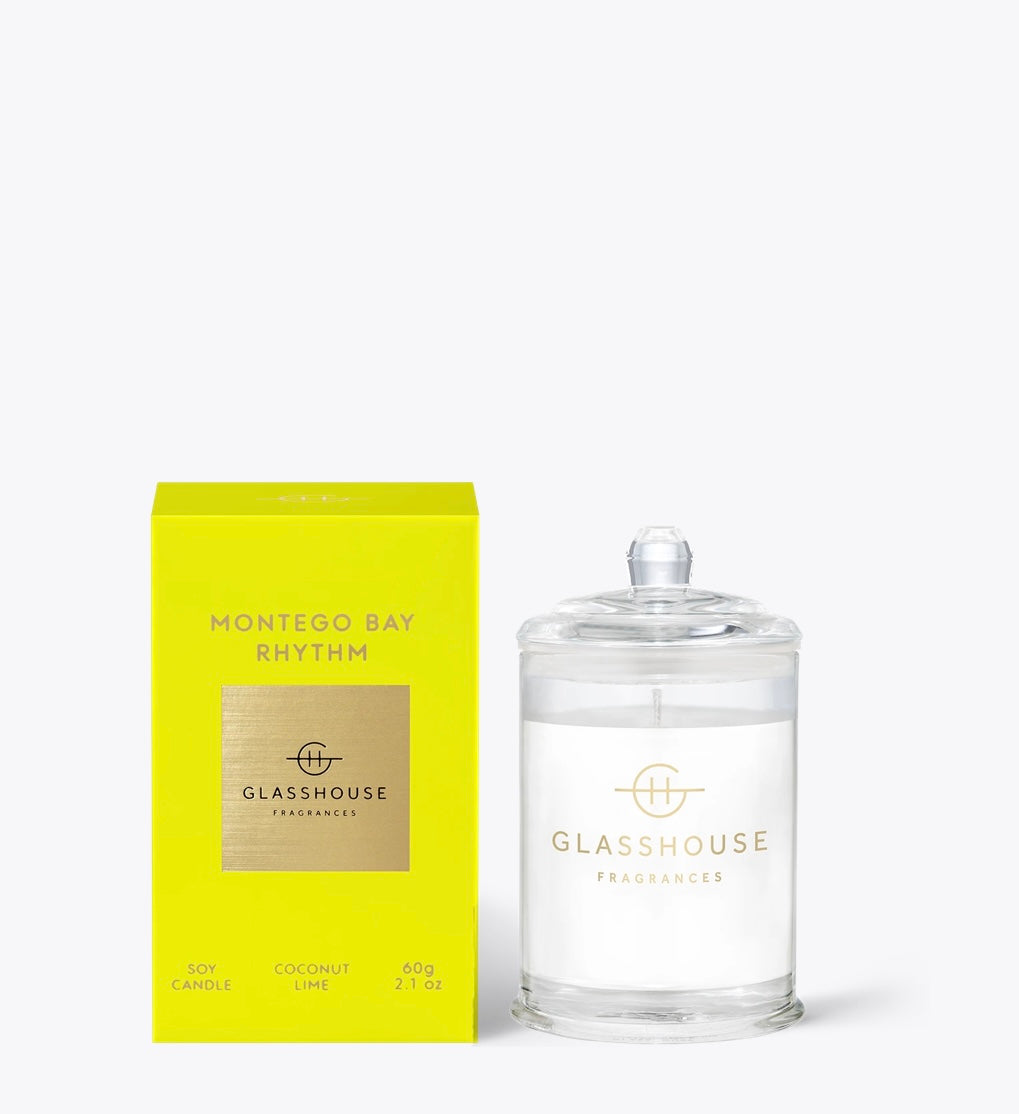 Glasshouse 60g Montego Bay Soy Wax Candle