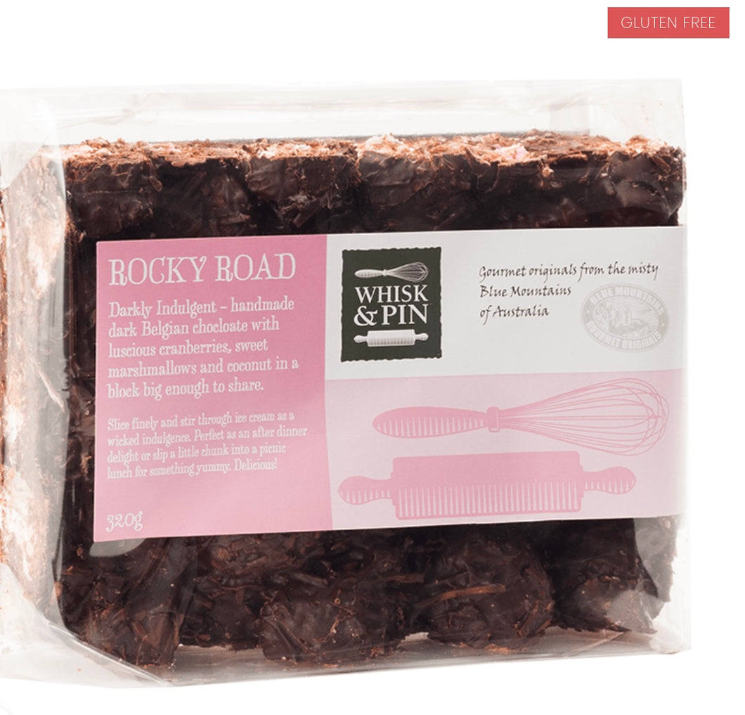 Whisk & Pin Dark Rocky Road Chocolate