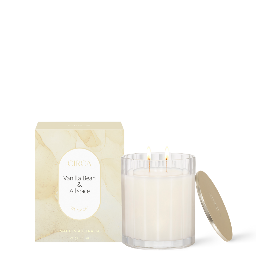 Circa 60g Vanilla Bean & Allspice Soy Wax Candle
