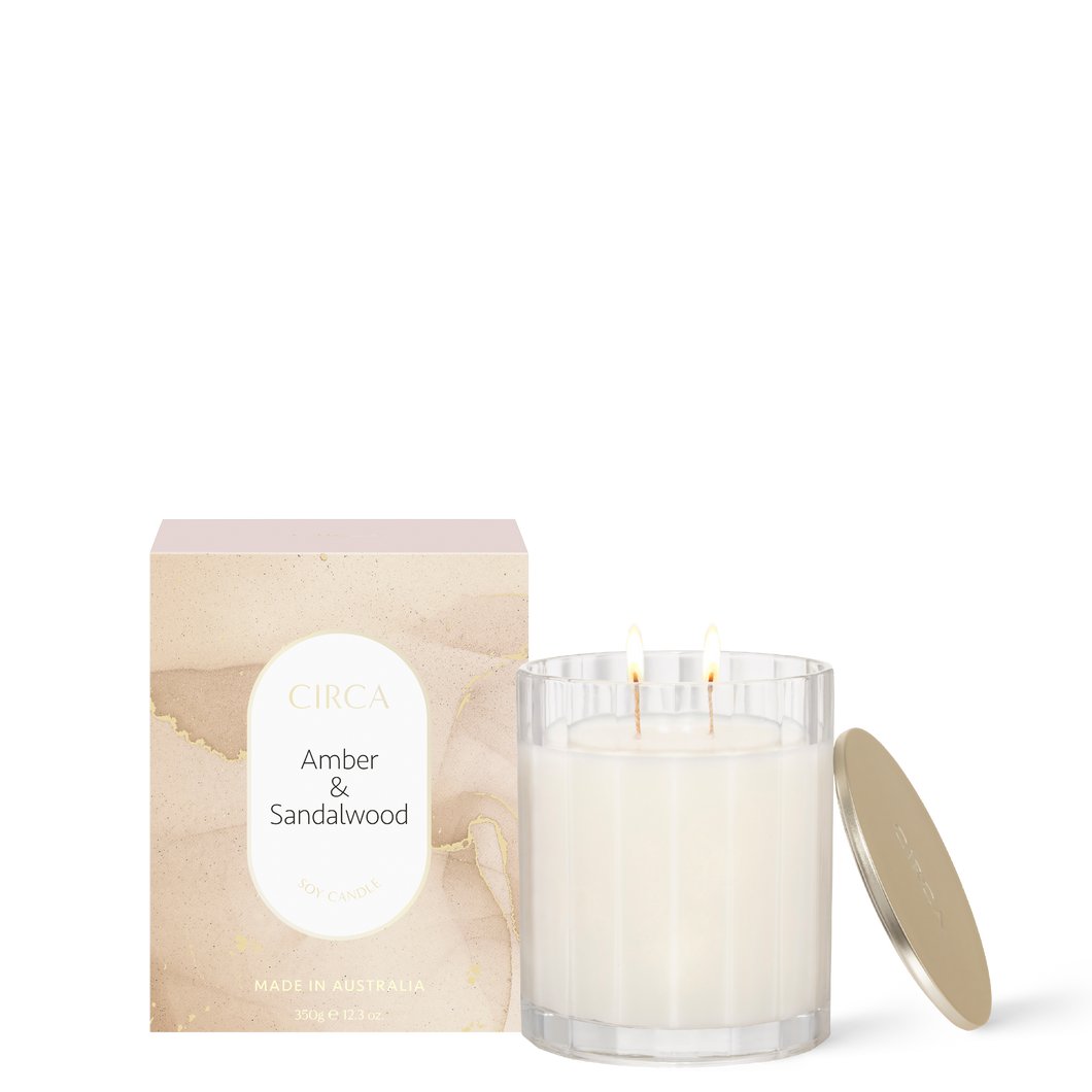 Circa 60g Amber & Sandlewood Soy Wax Candle