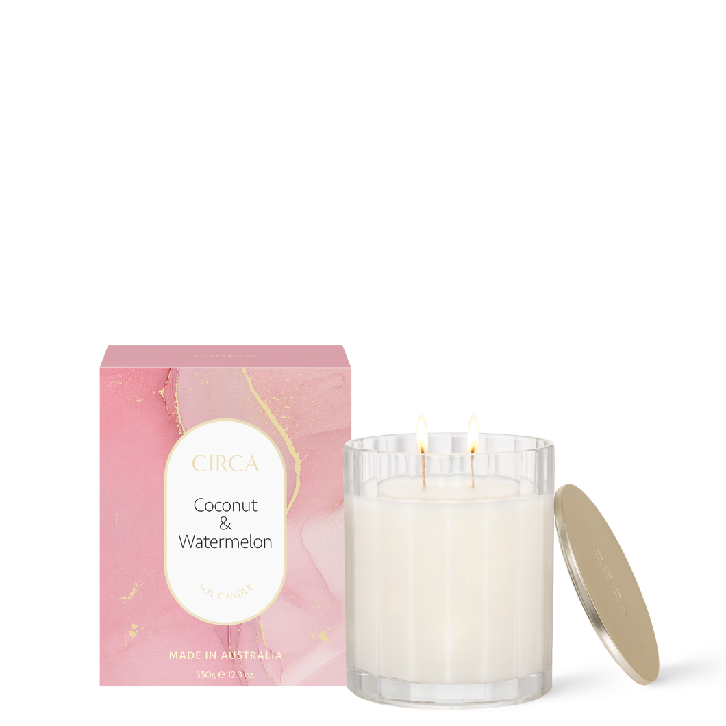 Circa 350g Coconut & Watermelon Soy Wax Candle
