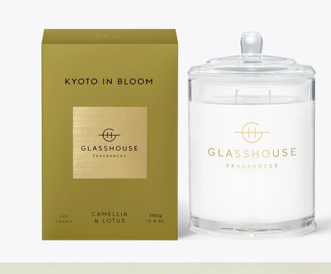 Glasshouse Kyoto 380g Soy wax candle